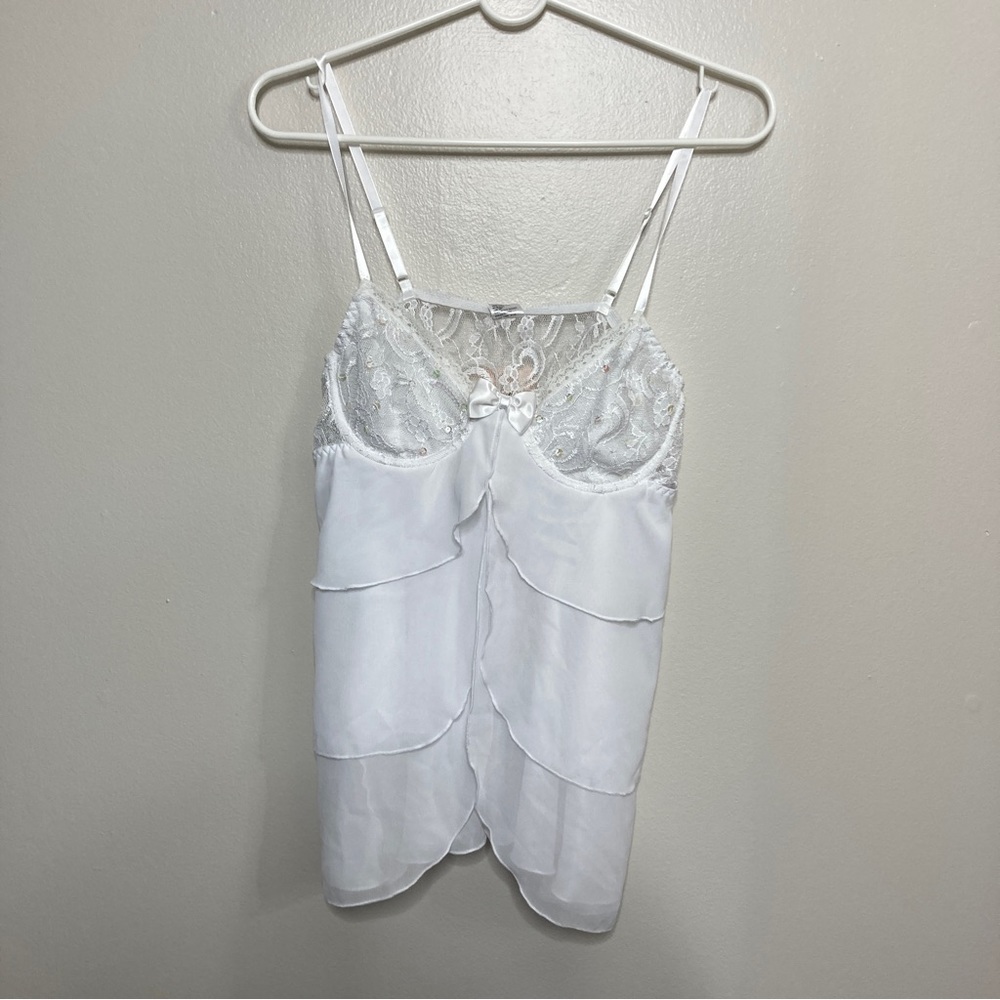 Cliche Daywear White With Thong Size S